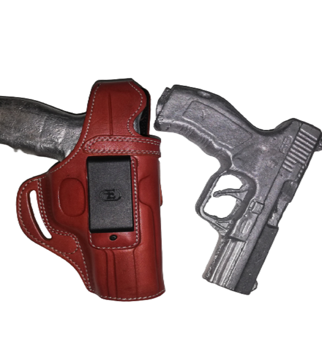 Canik Tp9 Deri Maşalı İç ve Dış Kılıf Kahve