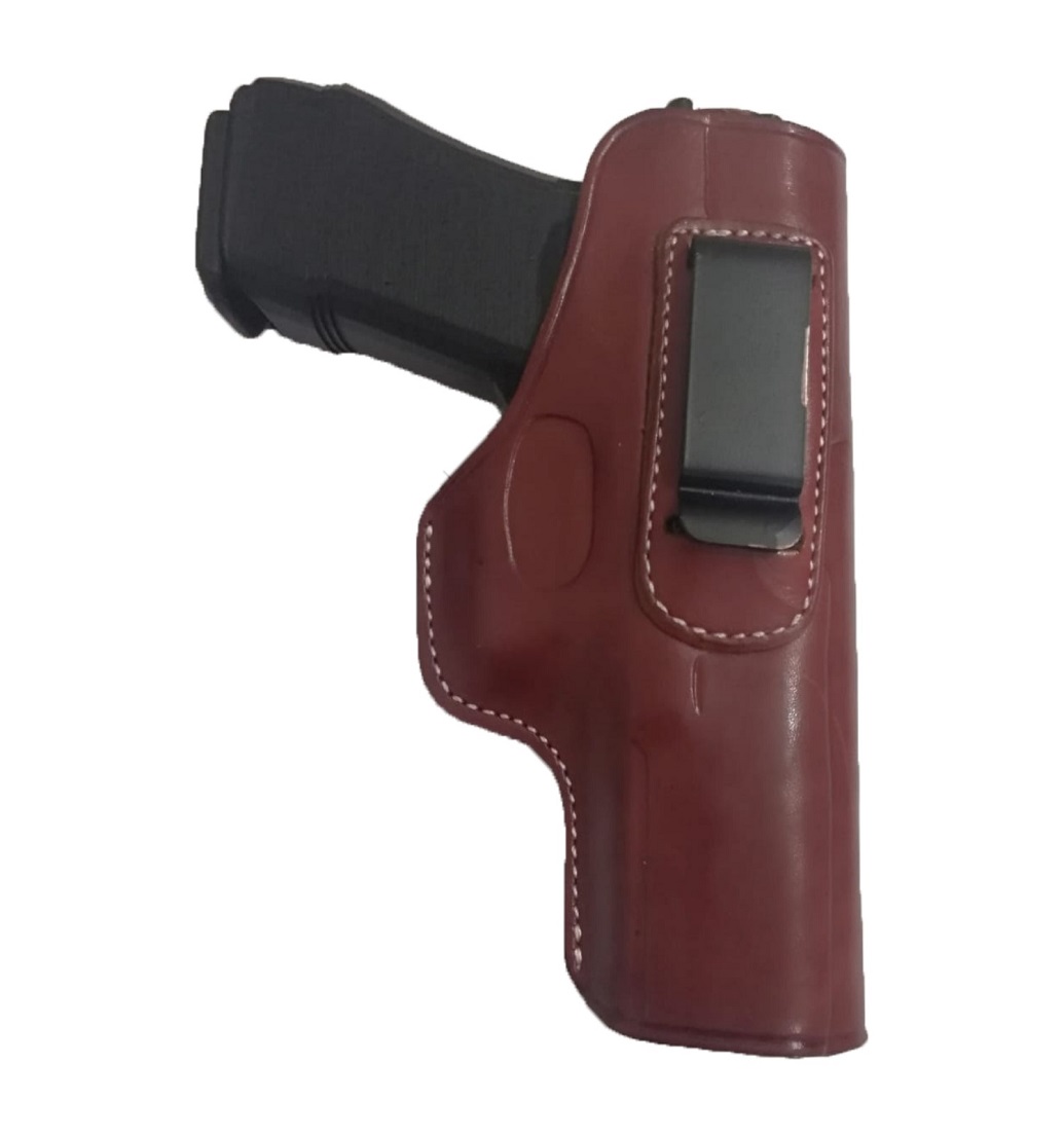 Kolay Çekilen Maşalı iç Kılıf Deri Polimer Kahve