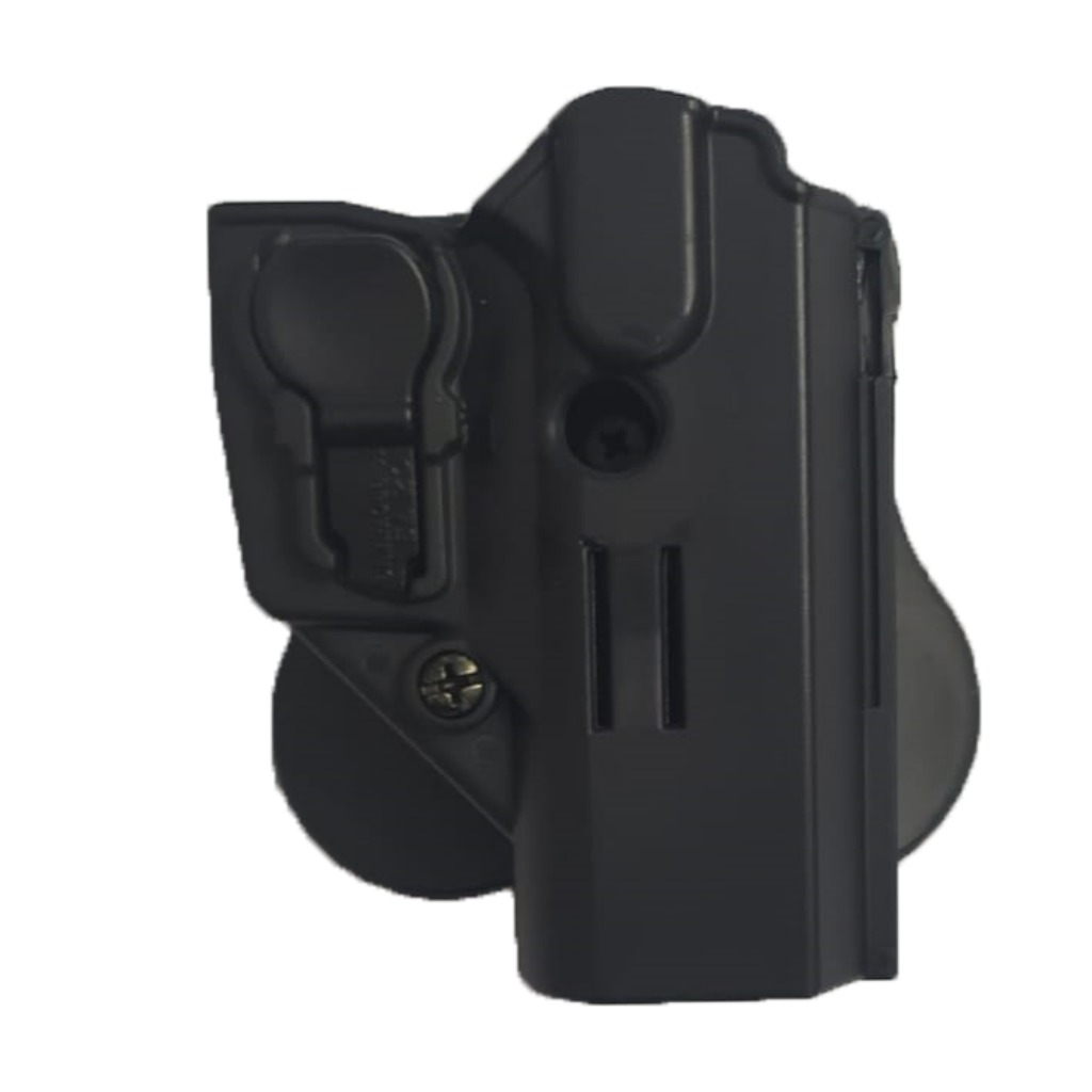 Acar Polimer Silah Kılıfı Kilitli Şarjörsüz Siyah