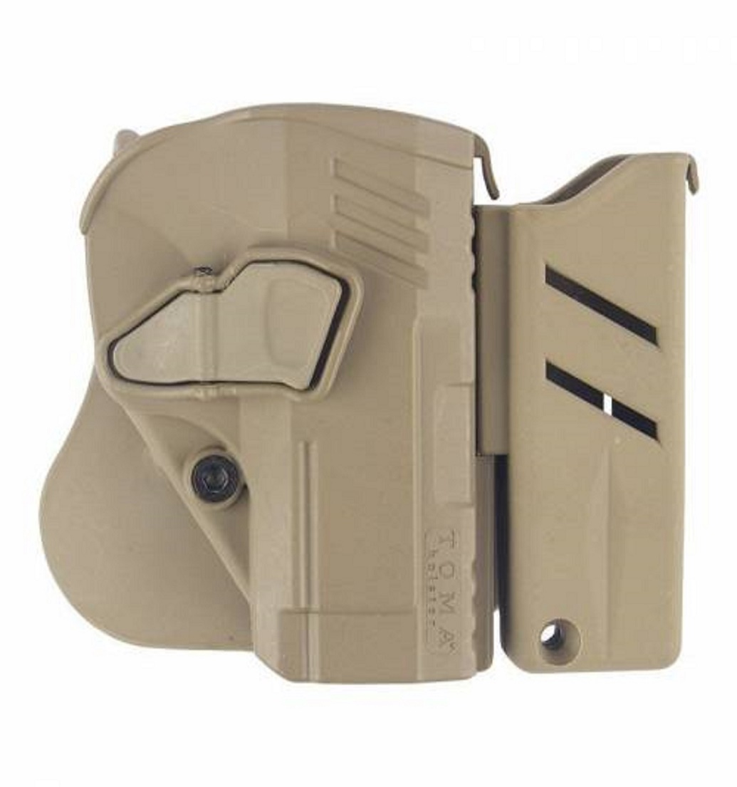 Baretta F92 ve Yavuz 16 Toma Polimer Kılıf ŞarJörlü Bej