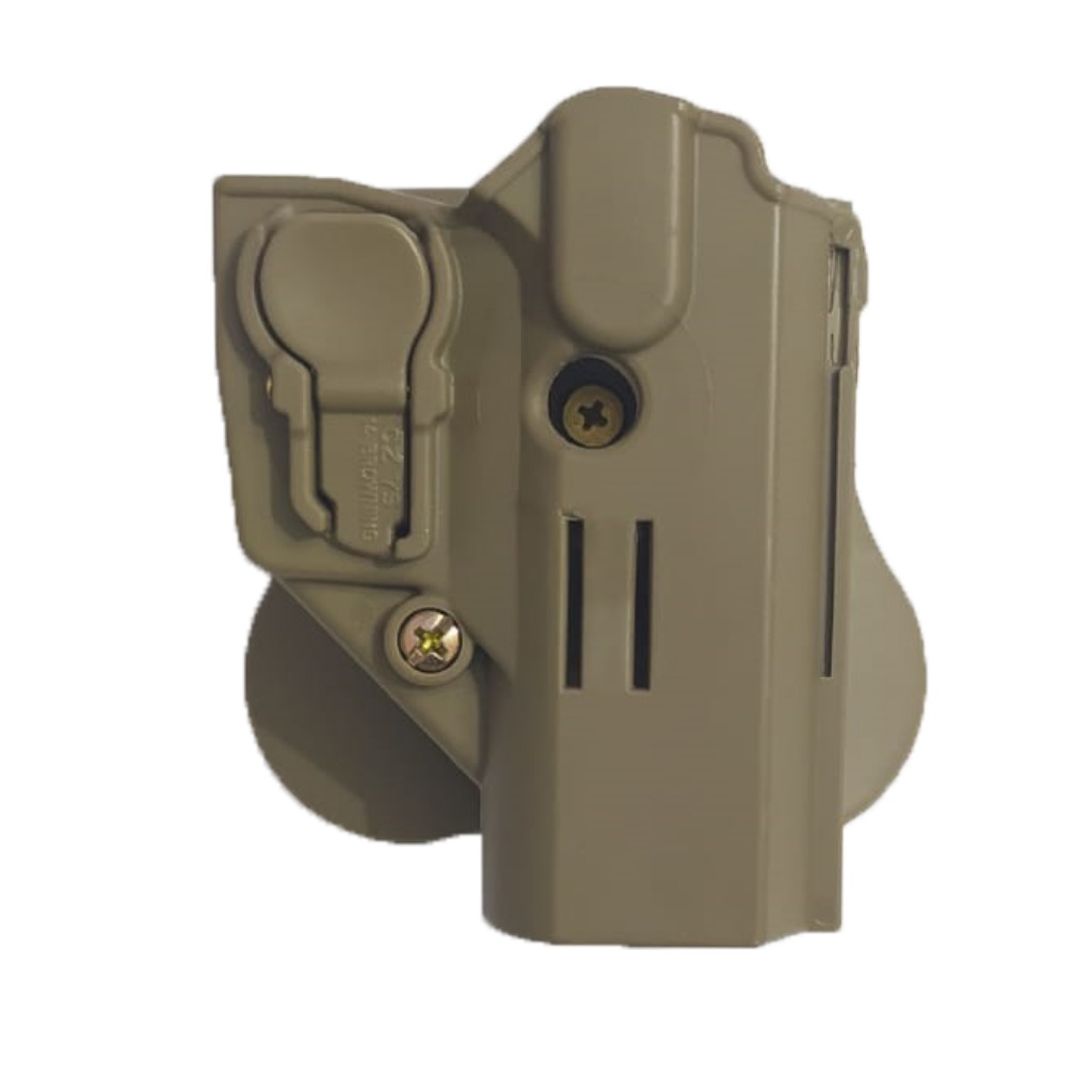 Acar Polimer Silah Kılıfı Kilitli Şarjörsüz Bej